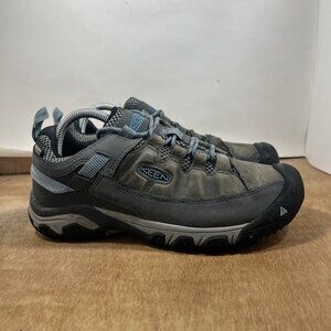 Keen Targhee IIl Hiking Shoes Women’s Size 9 Gray Blue Waterproof 1023038